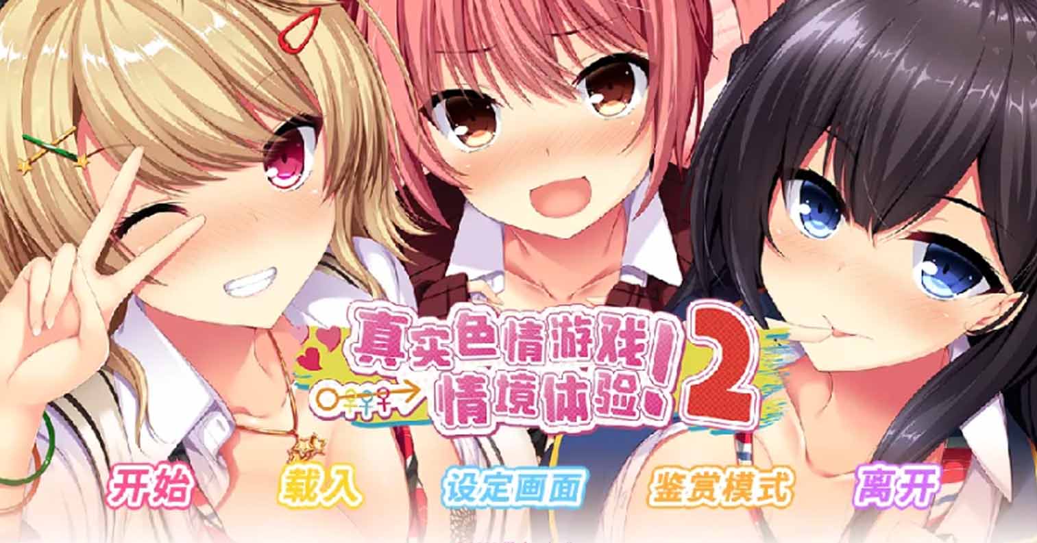 【PC硬盘】【官中】真实动漫情境体验2／真实黄油场景2／真实色情游戏情境体验2／リアルエロゲシチュエーション！2-后宫