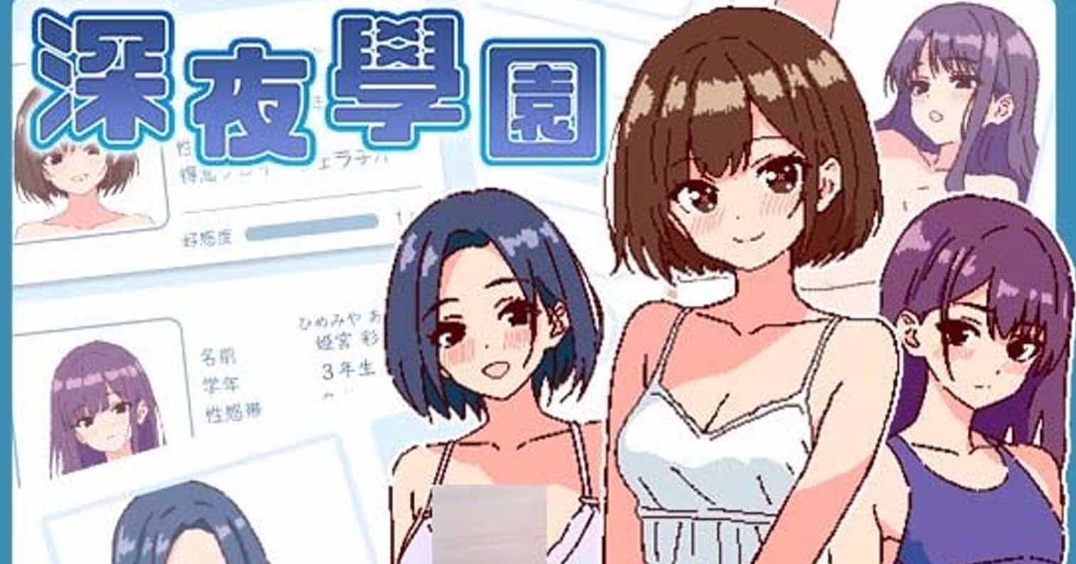 【PC硬盘】【官中】【SLG】深夜学园／深夜、学園は。V1.10-后宫